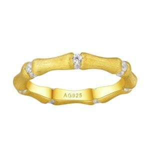 bamboo design ring