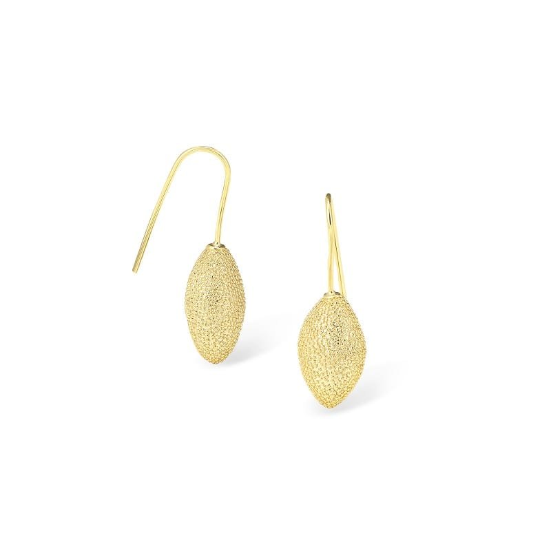 modern gold hoop earrings