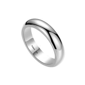 silver wedding band