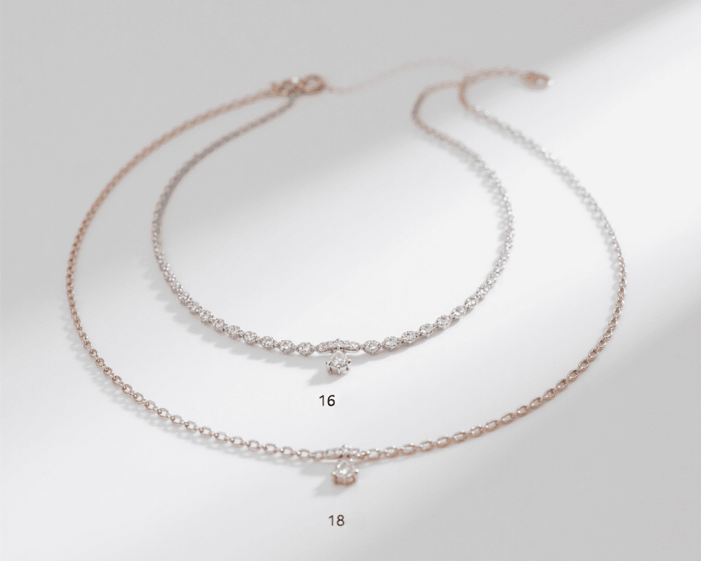 16-Inch Necklace vs. 18-Inch Necklace