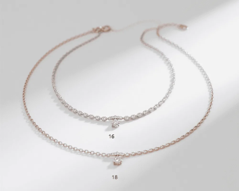 16-Inch Necklace vs. 18-Inch Necklace