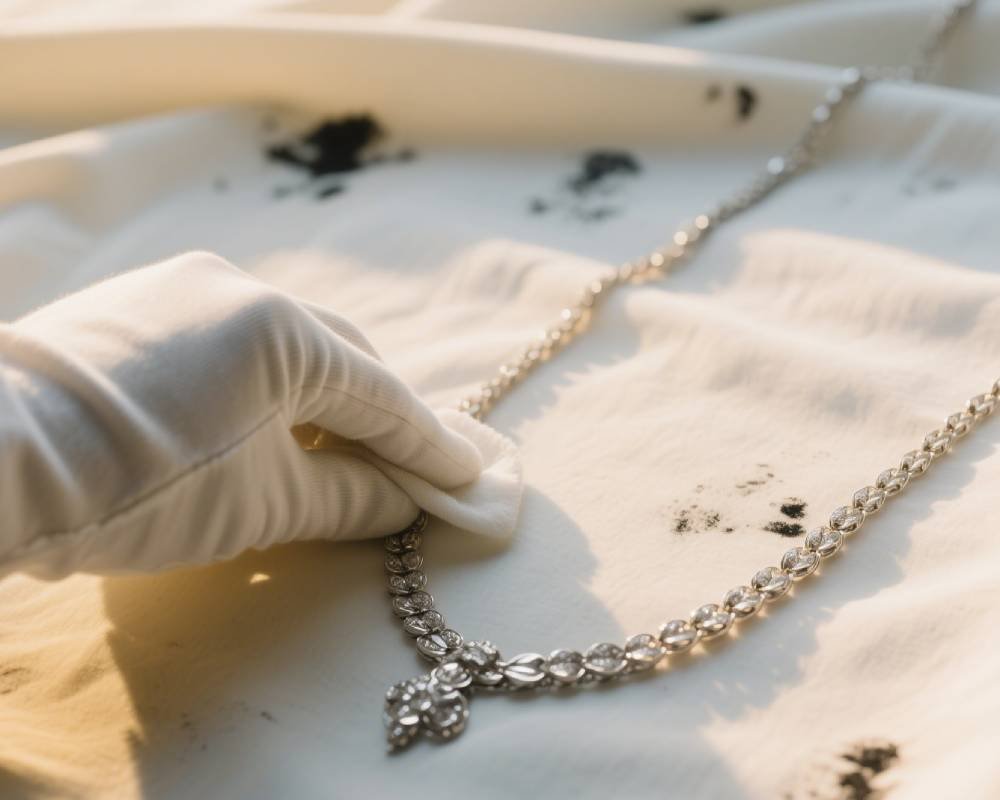 silver jewelry oxidation reaction