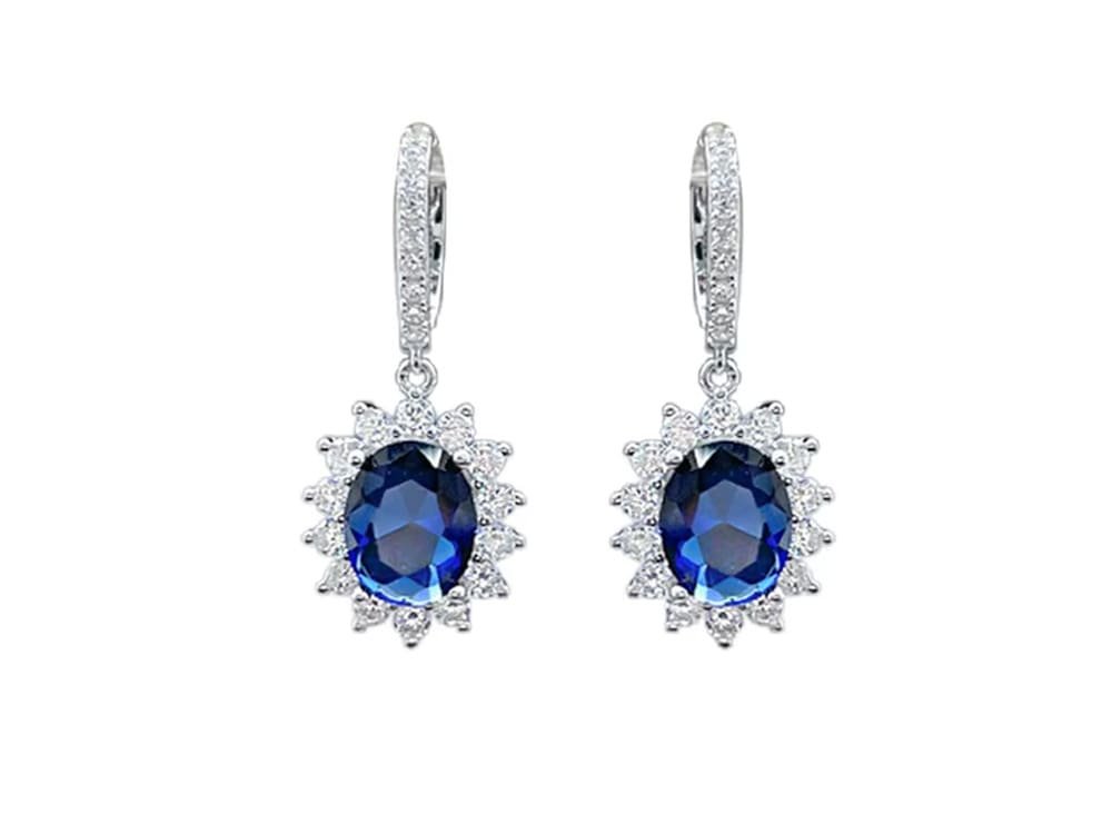 Silver earring