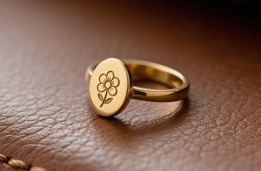 brass ring jewelry