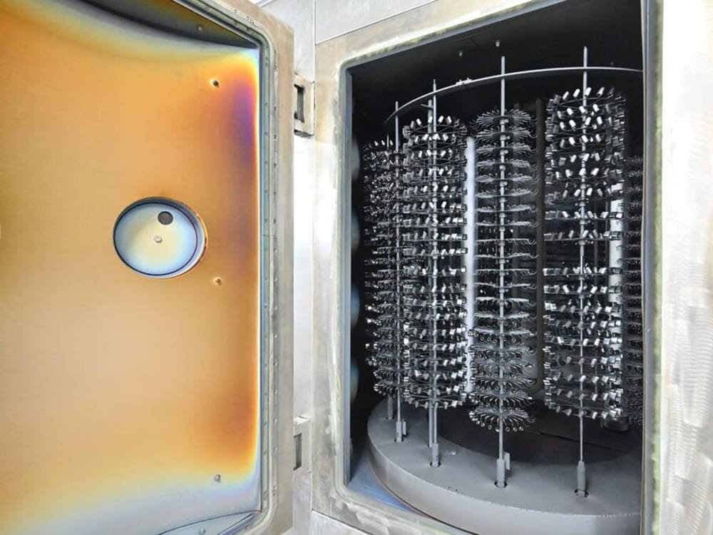 PVD coating on jewelry