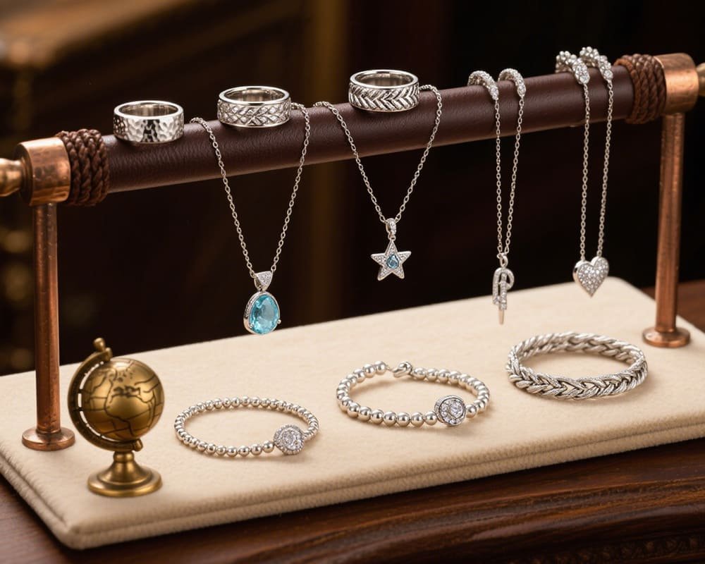 Silver jewelry