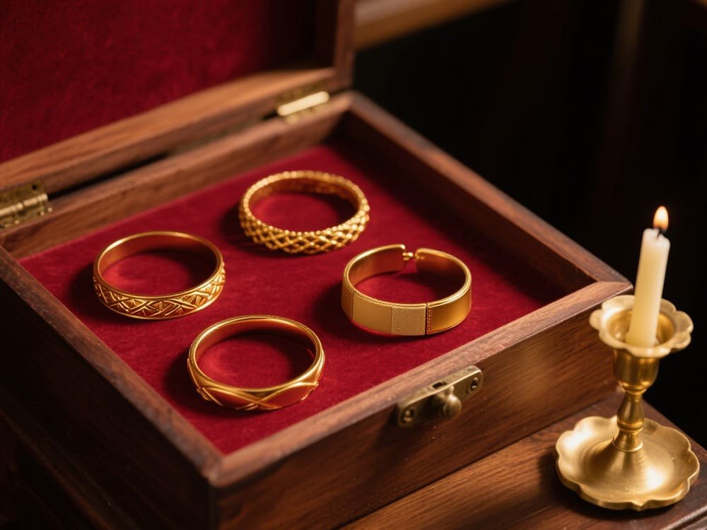 brass bracelet