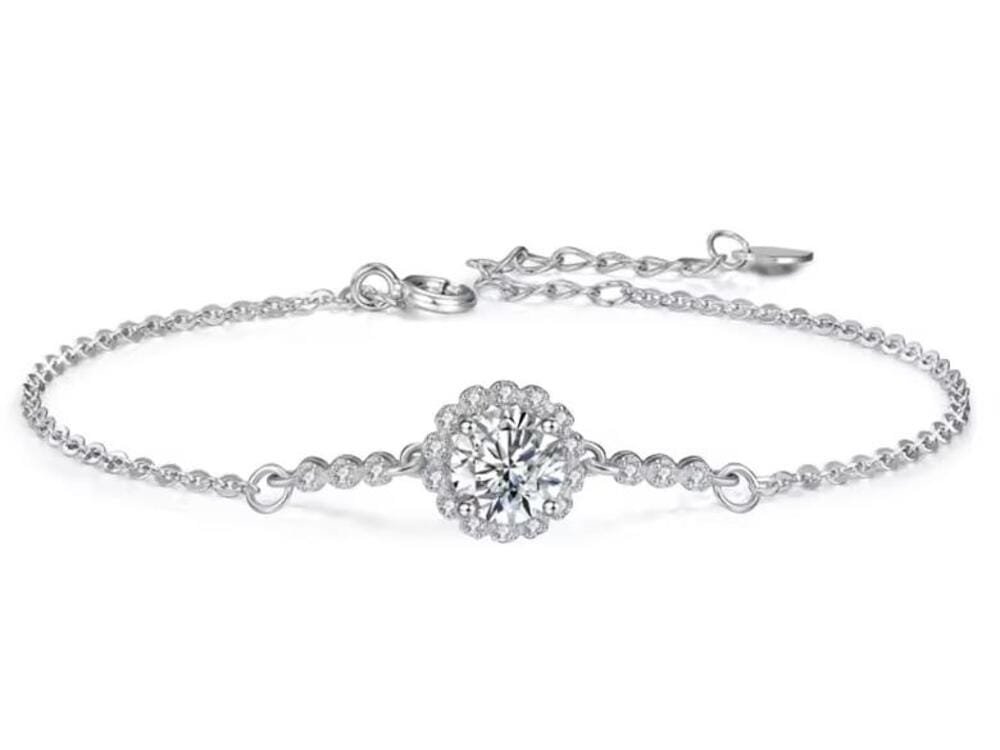 silver bracelet