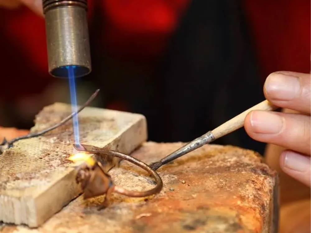 Brass Jewellery Welding