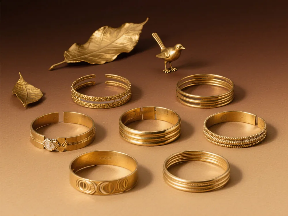 brass bracelet