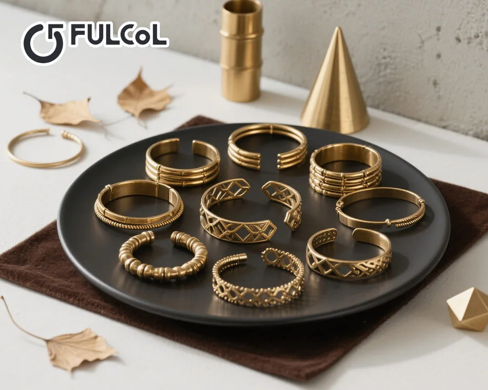 brass bracelet