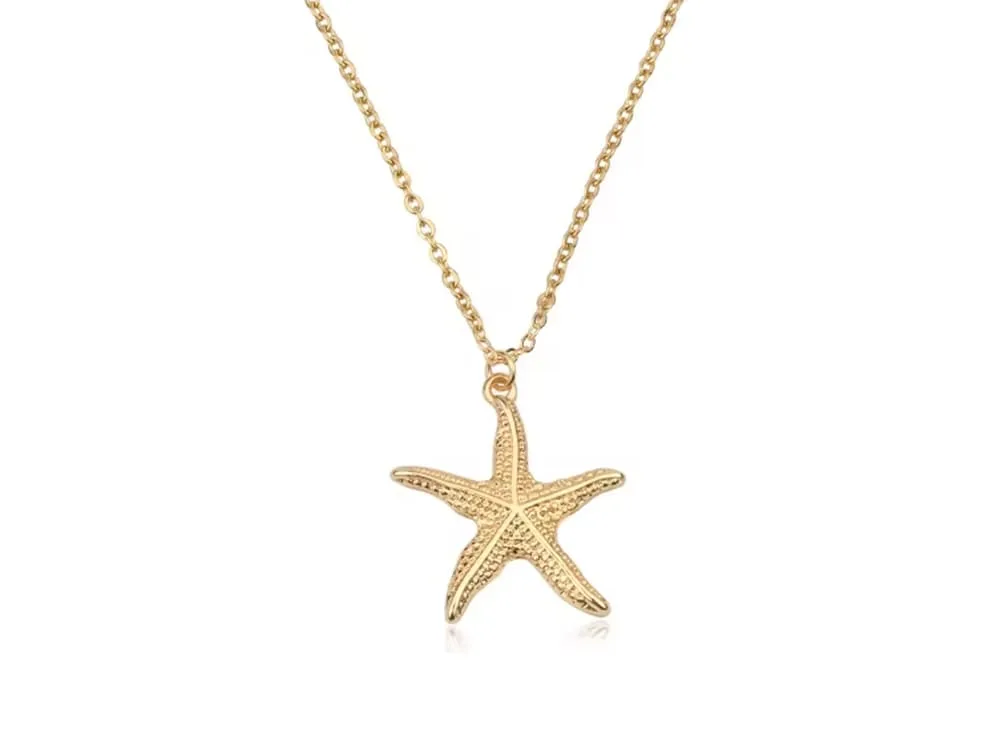 brass necklace