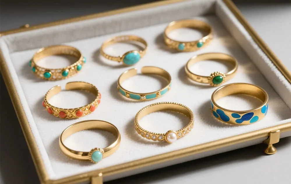brass bracelet