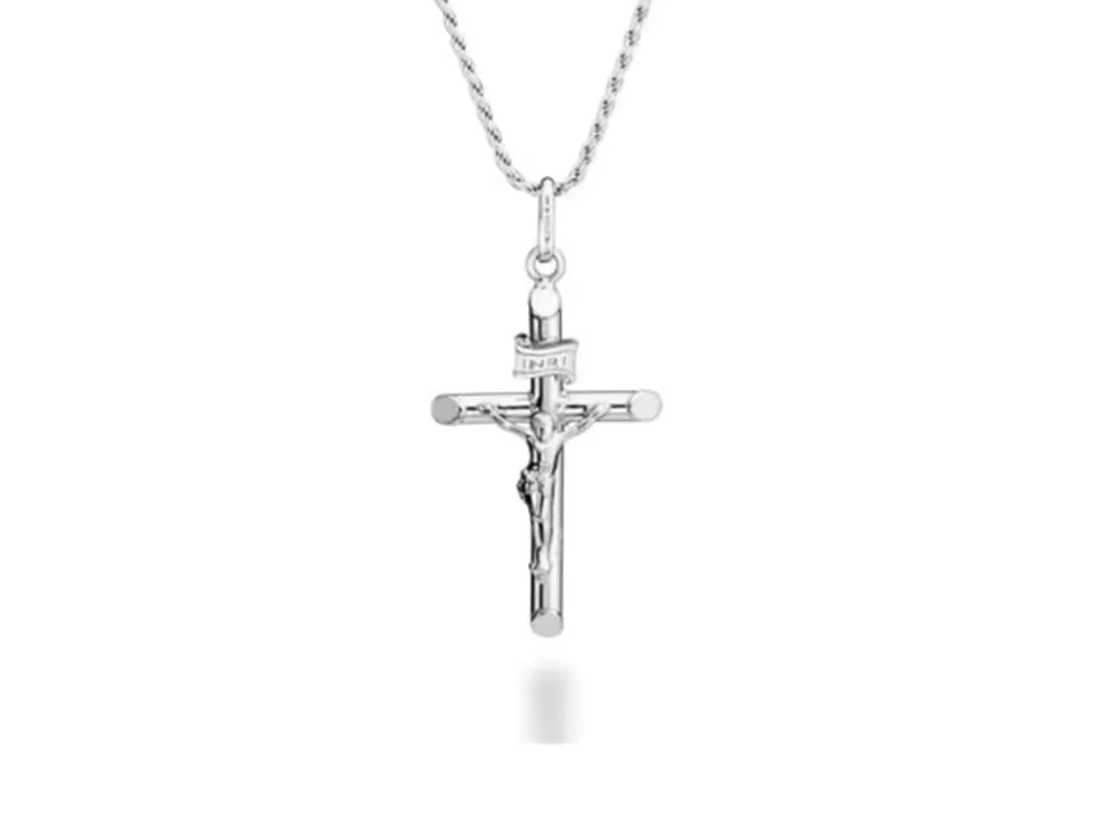 silver necklace