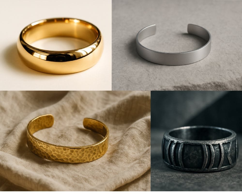 Common Surface Treatment Techniques for Silver Jewelry