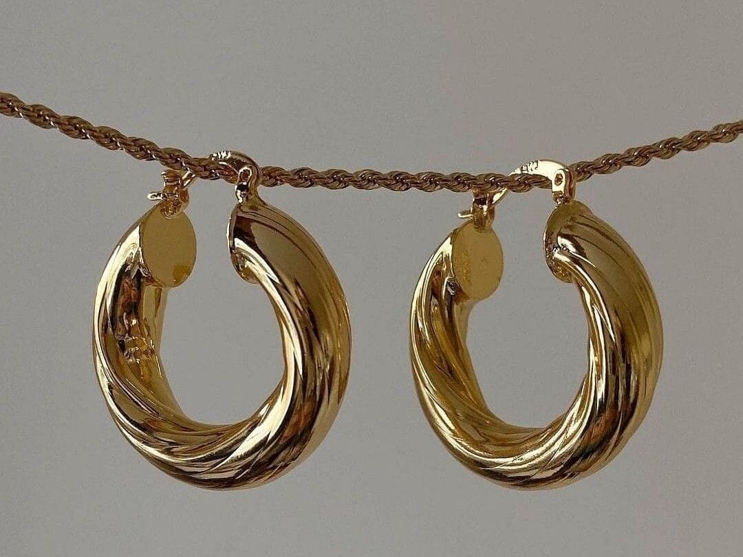 Brass Earrings