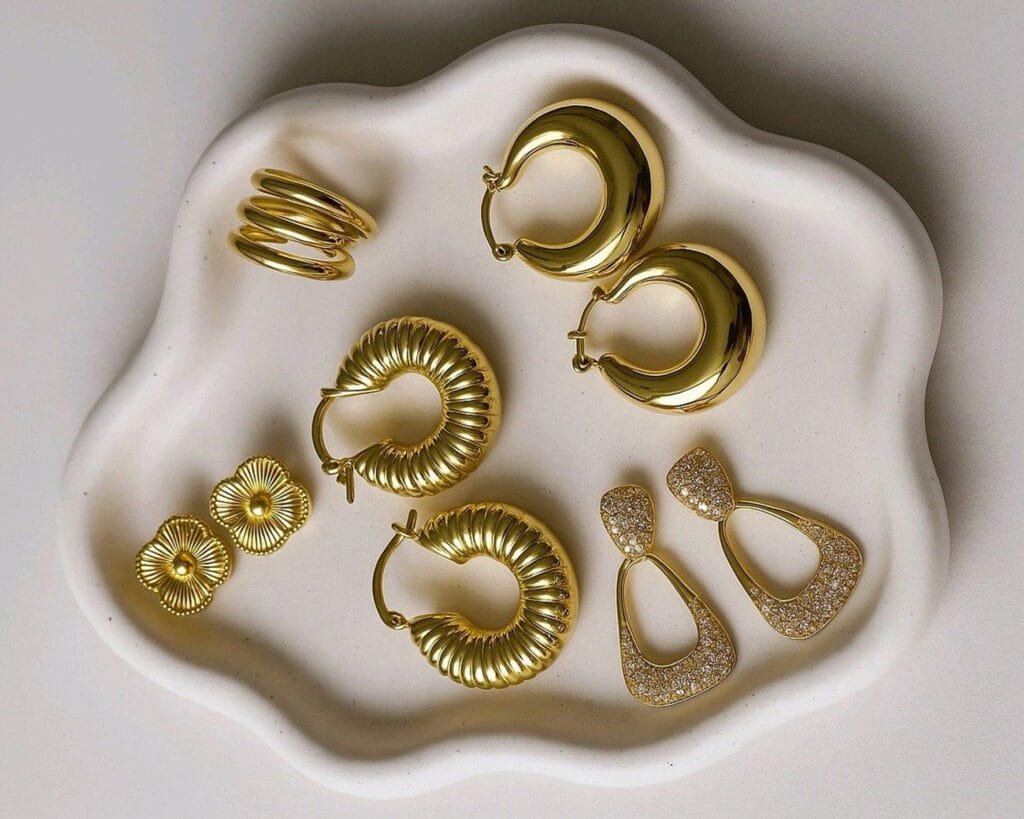 Fulcol Custom Brass Earrings