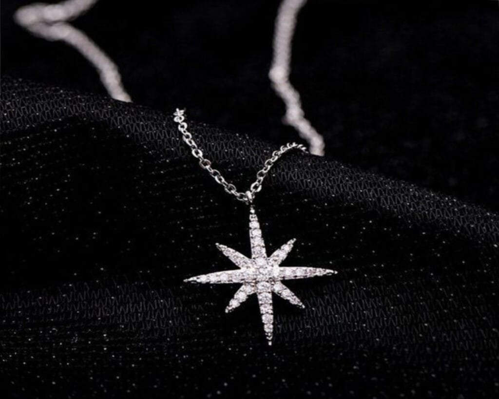 Custom sterling silver necklace