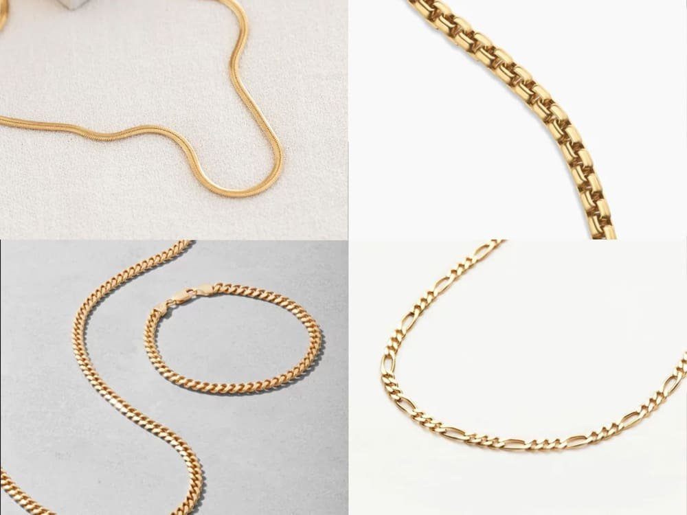 Most Popular Jewelry Chain Types and Their Features