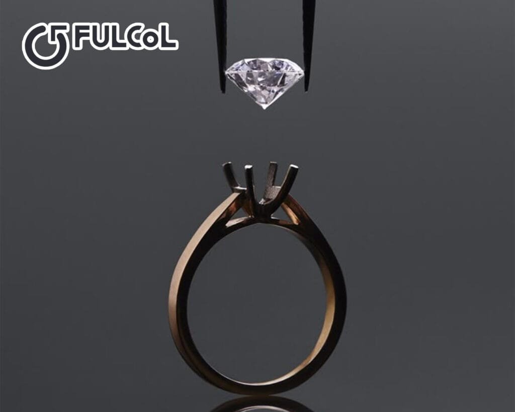 Custom Ring Factory: Gem Setting Method