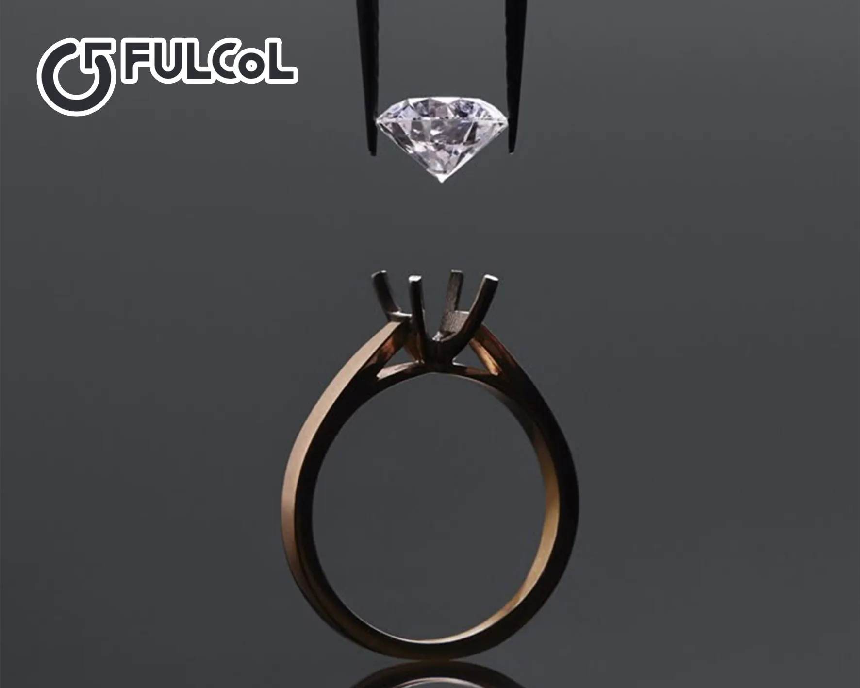 Custom Ring Factory: Gem Setting Method