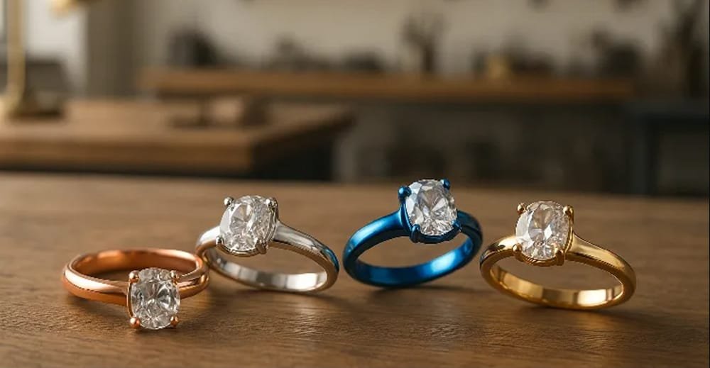 Custom Brass Jewelry Manufacturer: Common Plating Colors