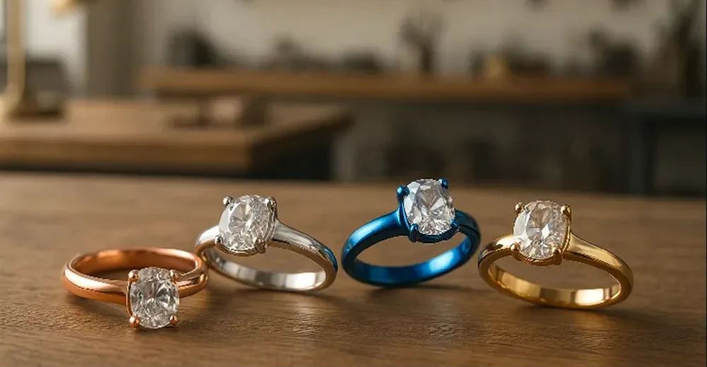 Custom Brass Jewelry Manufacturer: Common Plating Colors