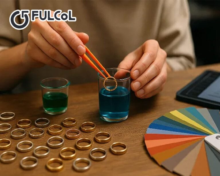 Custom Brass Jewelry Manufacturer: Jewelry Electroplating Colors