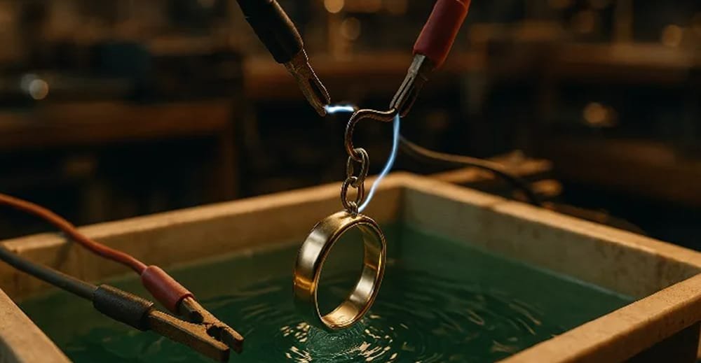 Custom Brass Jewelry Manufacturer: Jewelry Electroplating