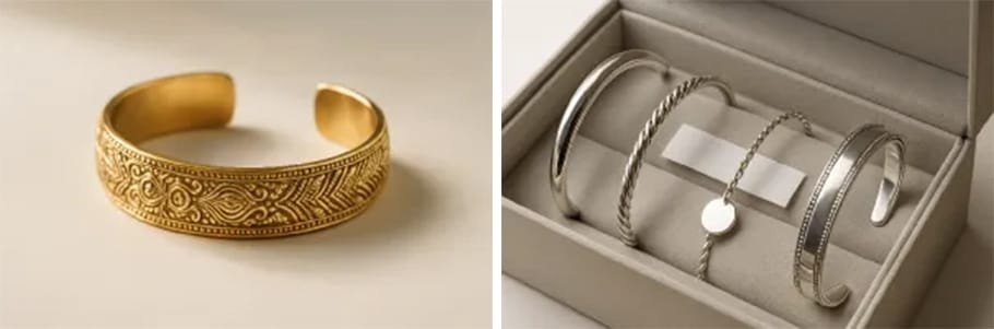 bracelet factory: Brass Bracelet and 925 Silver Bracelet