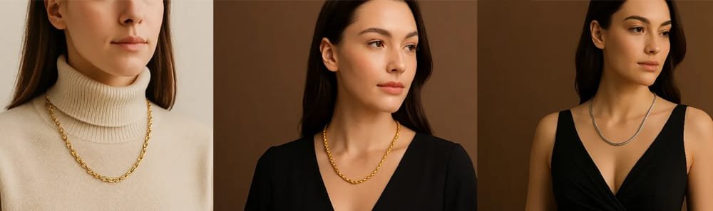 chain wholesale manufacturer How to Choose Necklaces