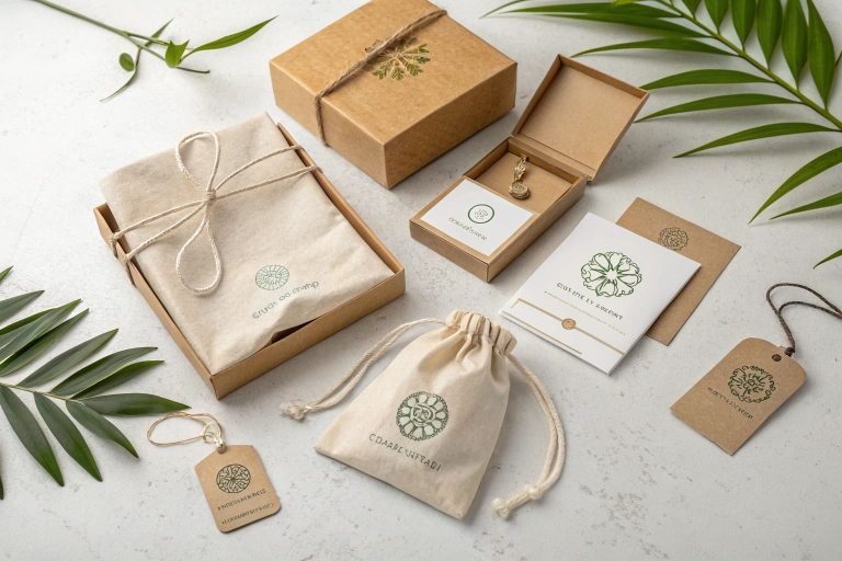 eco-friendly-jewelry-packaging-station-with-kraft-
